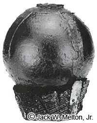 Confederate 24-pounder Bormann Fused Ball