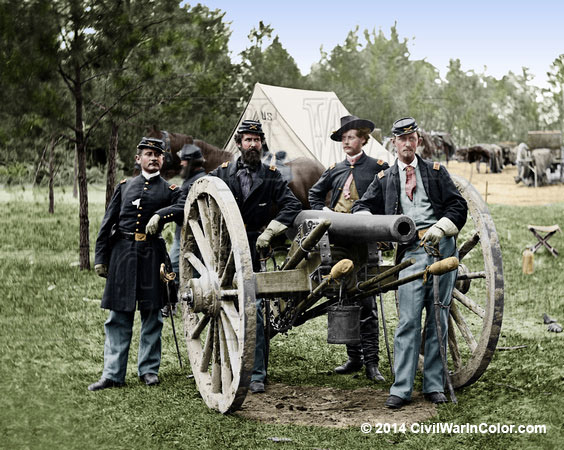 american civil war artillery