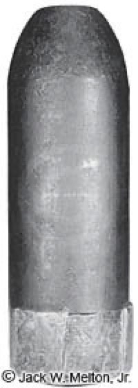 10-pounder Parrott Experimental Shell Lead Sabot